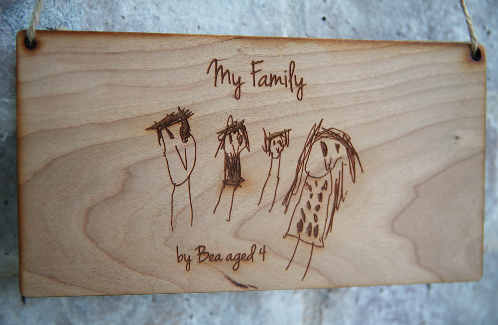 
                  
                    Hand Drawn Family Sign
                  
                