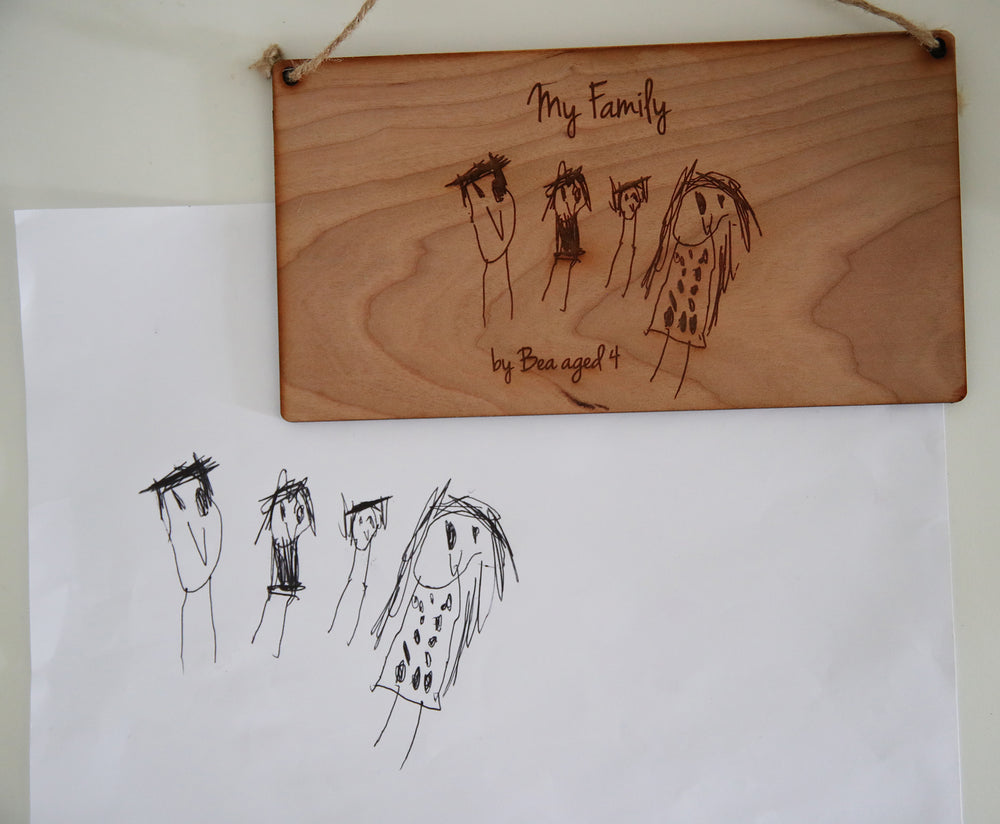
                  
                    Hand Drawn Family Sign
                  
                