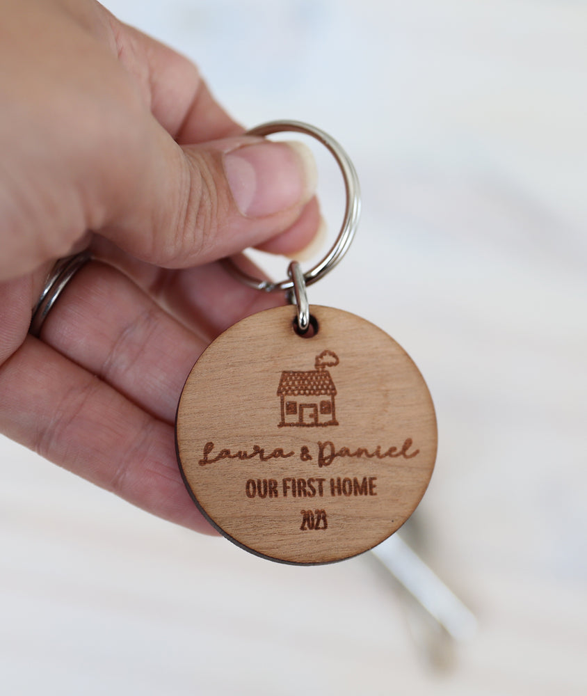 New Home Key Ring