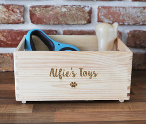 
                  
                    Personalised Pet Crate - Wooden
                  
                