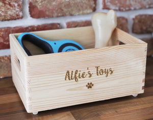 
                  
                    Personalised Pet Crate - Wooden
                  
                
