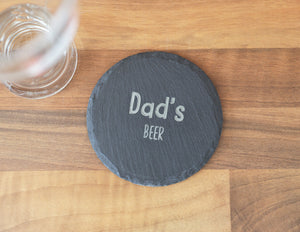 
                  
                    Personalised Beer Coaster - Slate
                  
                