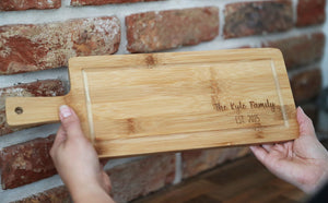
                  
                    Personalised Chopping Board - Bamboo
                  
                