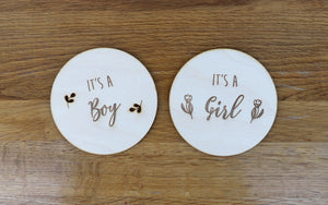 
                  
                    It's a Boy/Girl Gender Reveal Sign - Wooden
                  
                