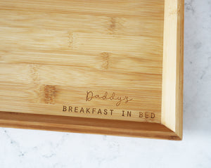 
                  
                    Personalised Breakfast in Bed Tray - Bamboo
                  
                