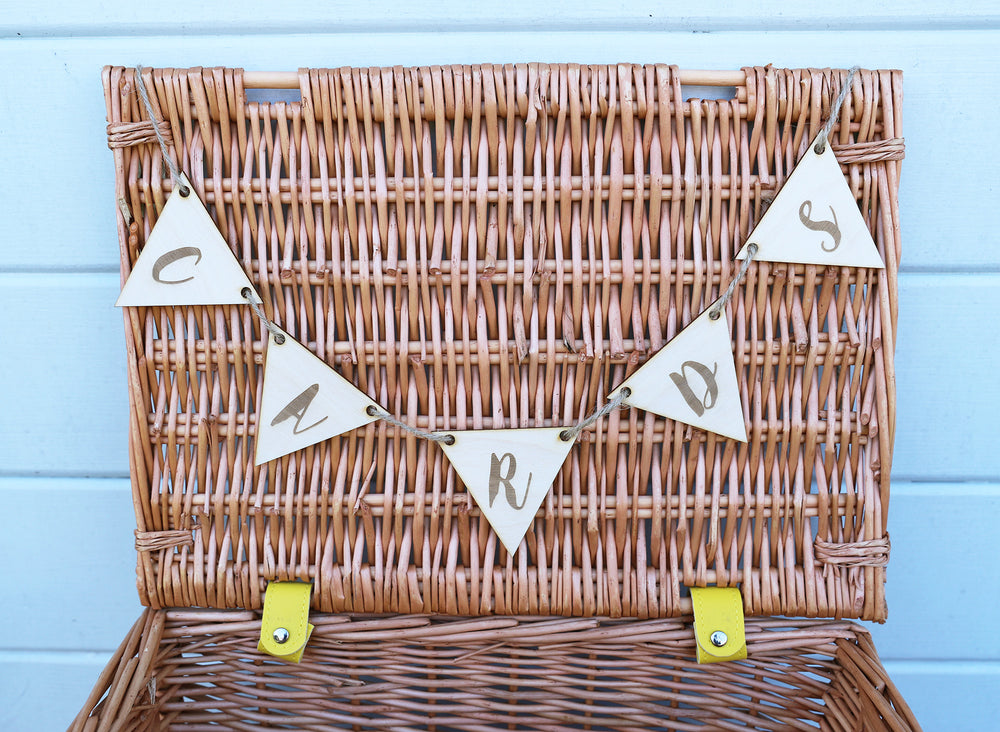 
                  
                    Wedding Cards Bunting Sign - Wooden
                  
                