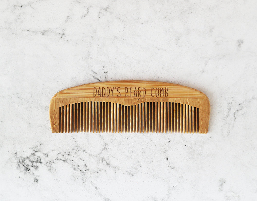 
                  
                    Personalised 'Beard' Comb - Bamboo
                  
                