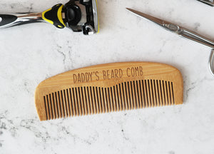 
                  
                    Personalised 'Beard' Comb - Bamboo
                  
                