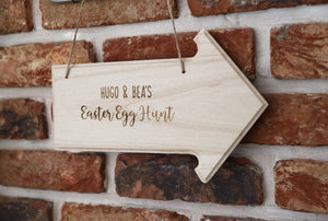 
                  
                    Personalised Easter Arrow Sign - Wooden
                  
                