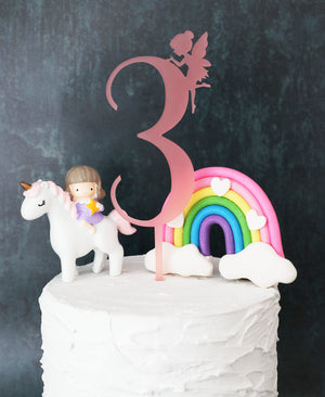 
                  
                    Fairy Number Cake Topper
                  
                