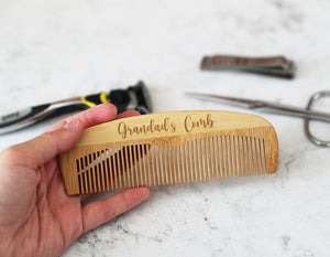 
                  
                    Personalised 'Grandad' Comb - Bamboo
                  
                