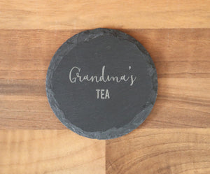 
                  
                    Personalised Tea or Coffee Coaster - Slate
                  
                