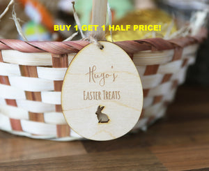 
                  
                    Personalised Easter Tag - Wooden - Design 2
                  
                