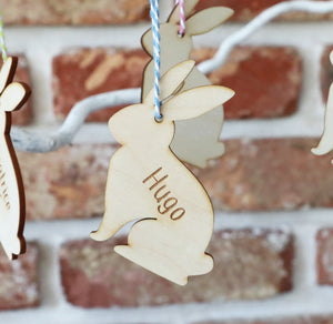 
                  
                    Personalised Wooden Easter Bunny
                  
                