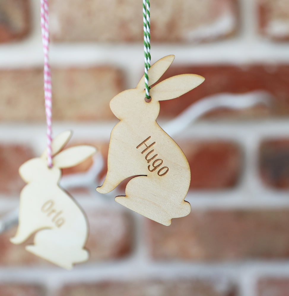 
                  
                    Personalised Wooden Easter Bunny
                  
                