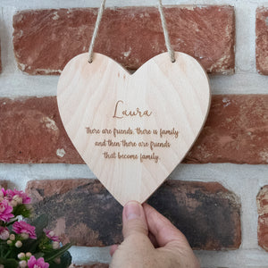 
                  
                    Personalised Wooden Heart Plaque
                  
                