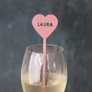 
                  
                    Personalised Heart Shaped Drink Stirrer
                  
                