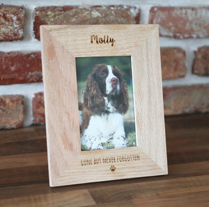
                  
                    Personalised Pet Picture Frame - Wooden
                  
                