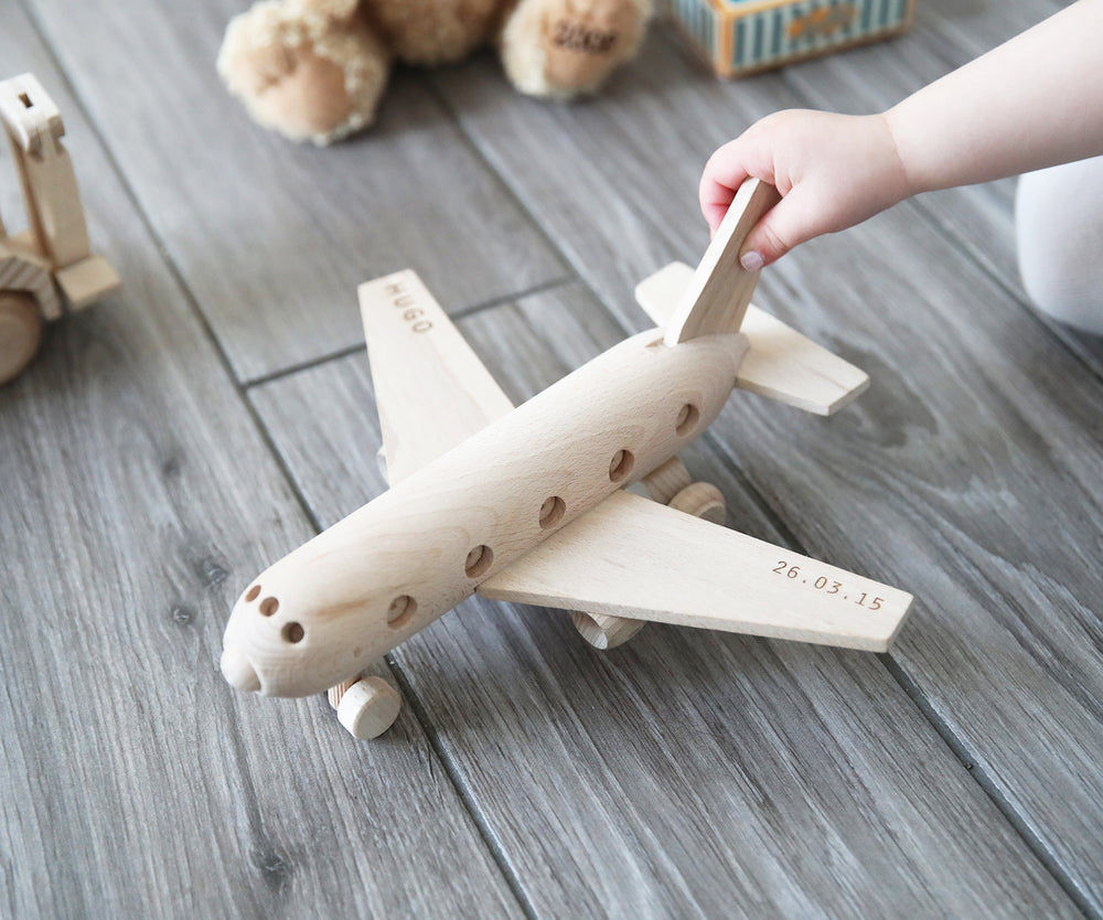 
                  
                    Personalised Wooden Airplane
                  
                