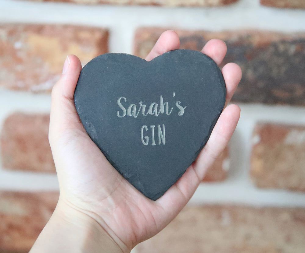 
                  
                    Personalised Gin Coaster - Slate
                  
                
