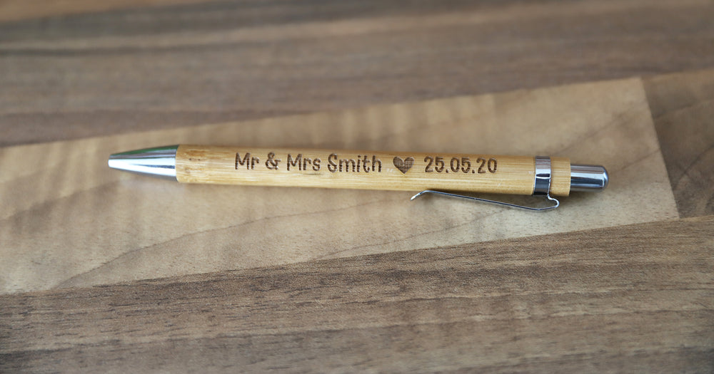 
                  
                    Personalised Wedding Pen
                  
                