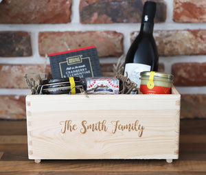 
                  
                    Personalised Family Crate - Wooden
                  
                