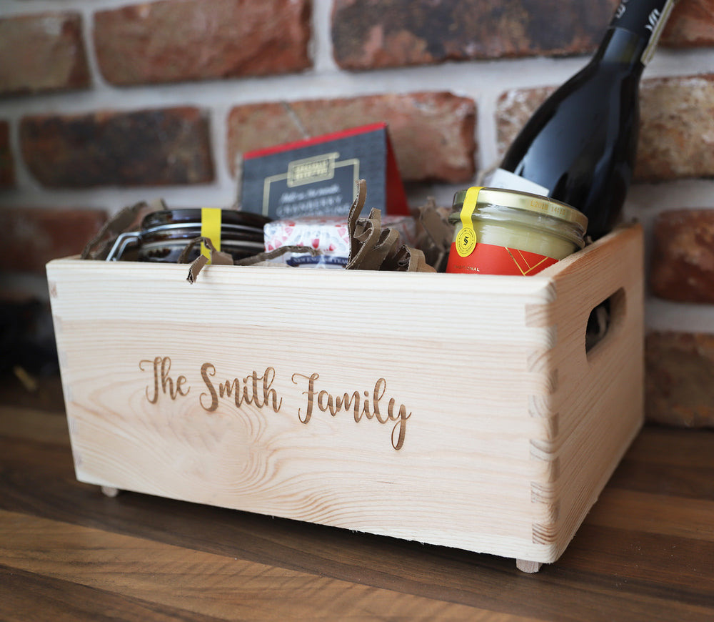 
                  
                    Personalised Family Crate - Wooden
                  
                
