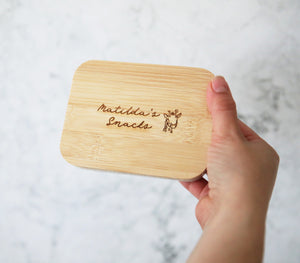 
                  
                    Personalised Bamboo Snack Pot
                  
                