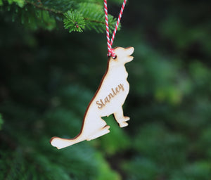 
                  
                    Personalised Springer Spaniel Dog Christmas Decoration - Wooden
                  
                
