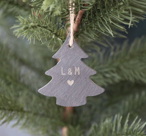 
                  
                    Slate Christmas Tree Shaped Decoration
                  
                