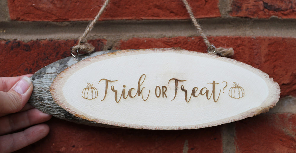 
                  
                    Halloween "Trick or Treat" Sign - Wooden
                  
                