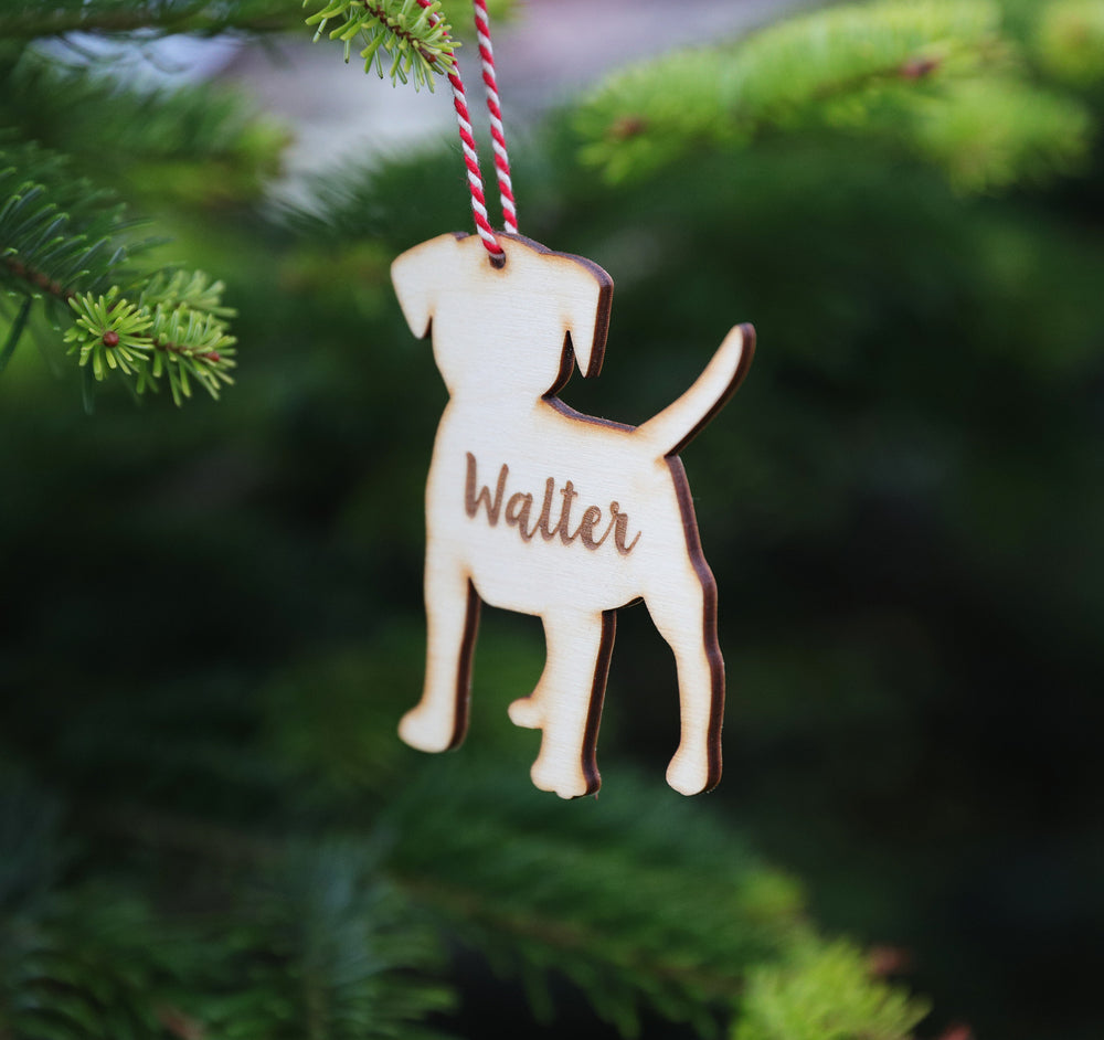 
                  
                    Personalised Beagle Dog Christmas Decoration - Wooden
                  
                
