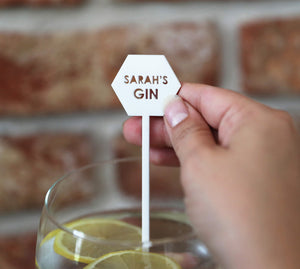 
                  
                    Personalised Gin Drink Stirrer
                  
                