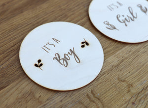 
                  
                    It's a Boy/Girl Gender Reveal Sign - Wooden
                  
                
