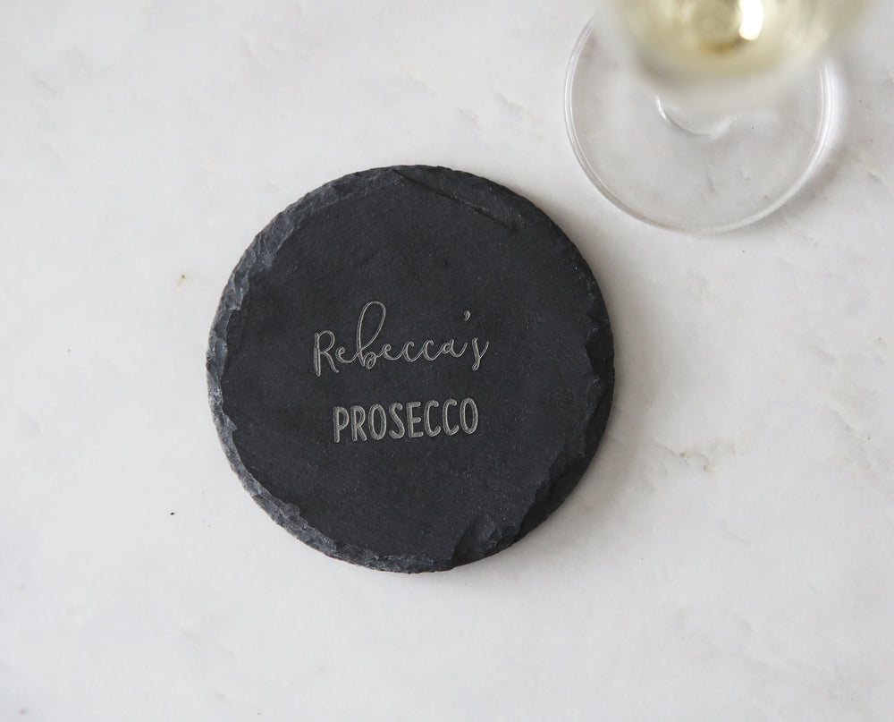 
                  
                    Personalised Wine Coaster
                  
                