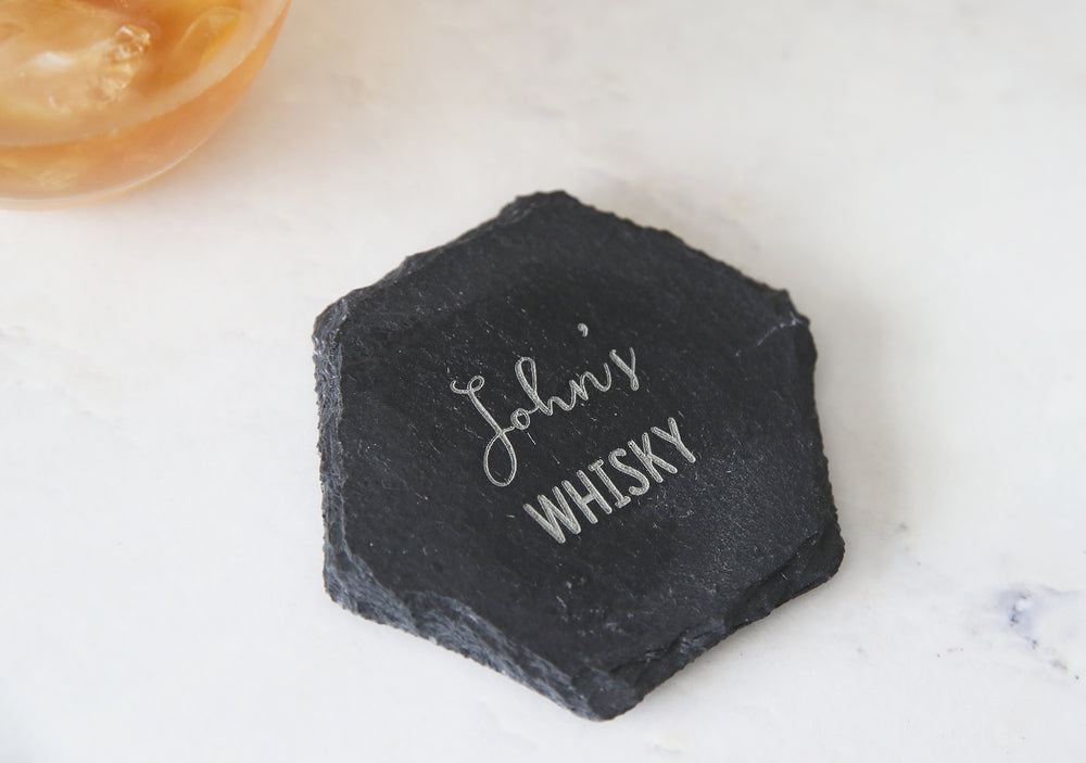 
                  
                    Personalised Whisky Coaster
                  
                