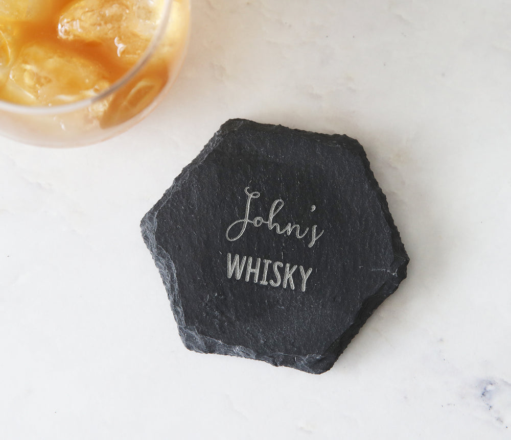 Personalised Whisky Coaster