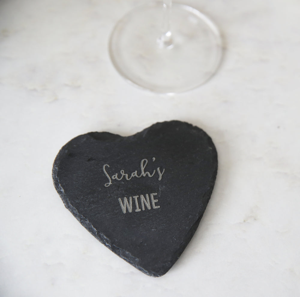 Personalised Wine Coaster