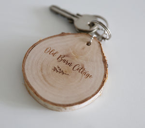 
                  
                    Personalised Log Keyring
                  
                