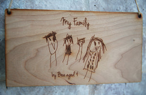 
                  
                    Hand Drawn Family Sign
                  
                