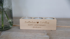 
                  
                    Personalised Anniversary Candle
                  
                