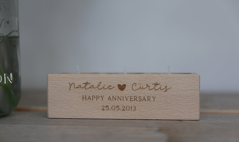 
                  
                    Personalised Anniversary Candle
                  
                
