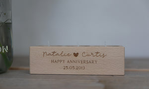 
                  
                    Personalised Anniversary Candle
                  
                