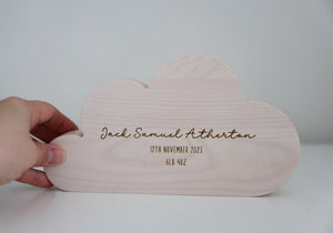 
                  
                    Personalised Freestanding Cloud
                  
                