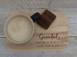 
                  
                    Personalised Coffee and Biscuits Board
                  
                
