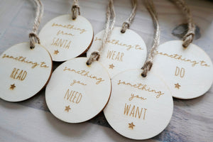 
                  
                    Something You Want, Need, Do Tags
                  
                