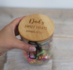 
                  
                    Personalised Glass Jar
                  
                