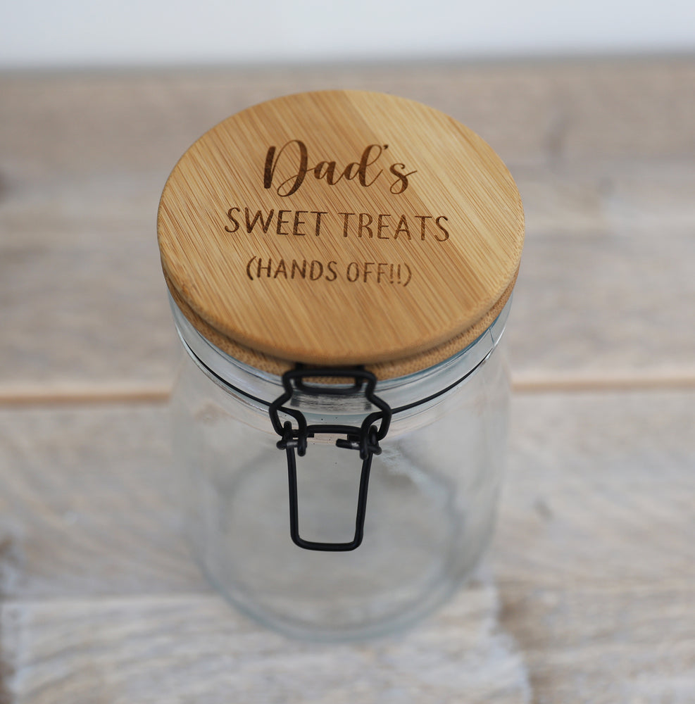 
                  
                    Personalised Glass Jar
                  
                