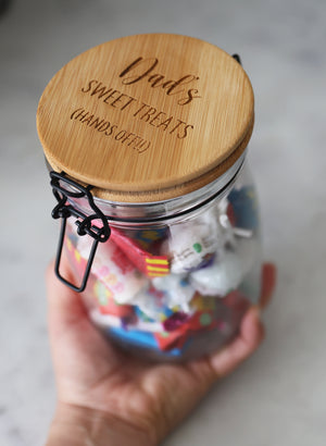 
                  
                    Personalised Glass Jar
                  
                