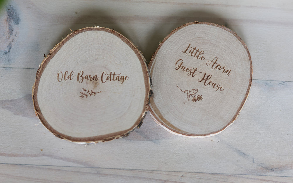 
                  
                    Country House Log Coaster
                  
                